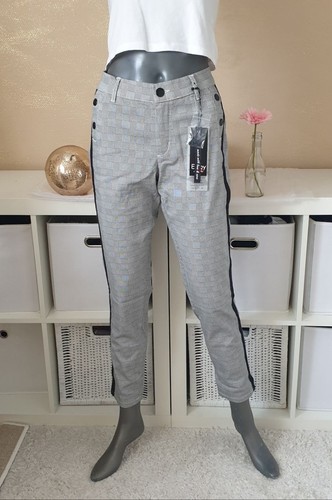 Damen karo hose stoffhose - damen,