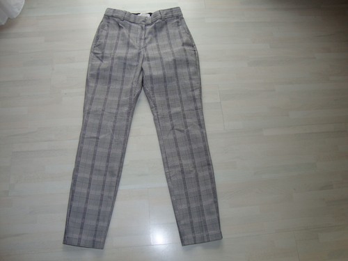 Karo stoffhose hose - h&m, gr.