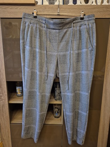 Tom tailor damenhose grau karo - tailor,