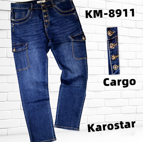 Karostar damen jeans - jeans, cargo