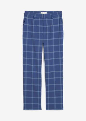 Chinohose mit karomuster - chinohose,