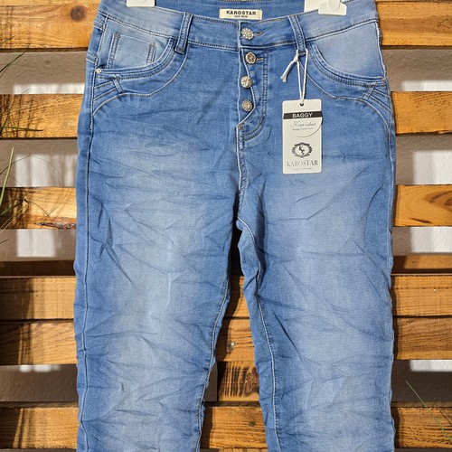 Karostar damen jeans denim - damen,