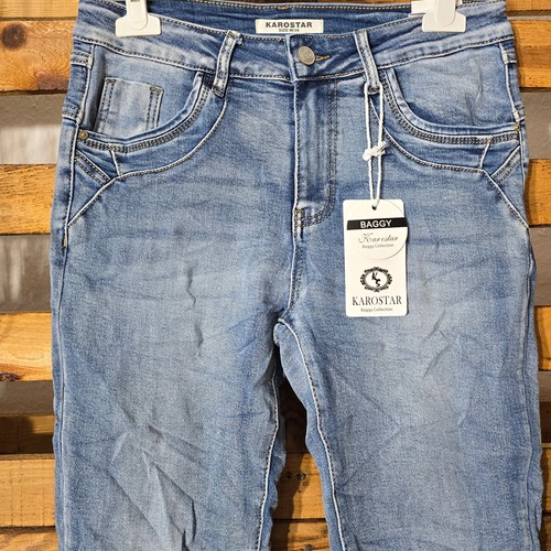 Karostar damen jeans denim - damen,